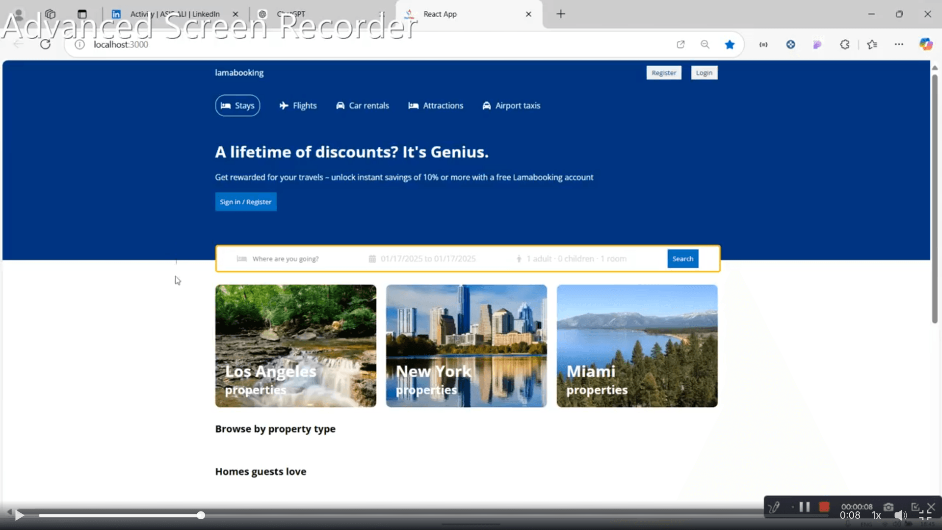 Hotel Booking — Accommodation Platform