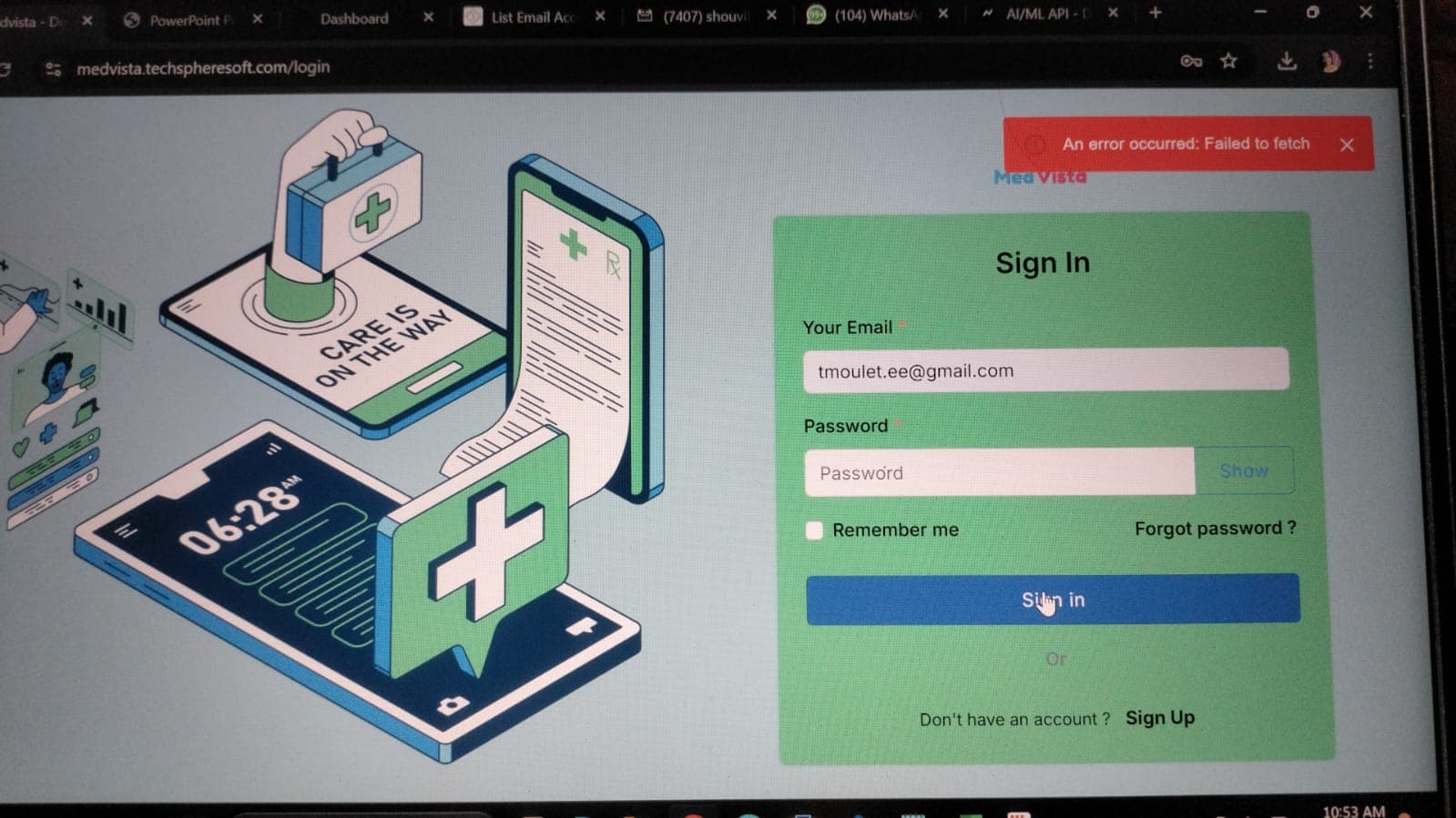 MedVista — Hospital Management System